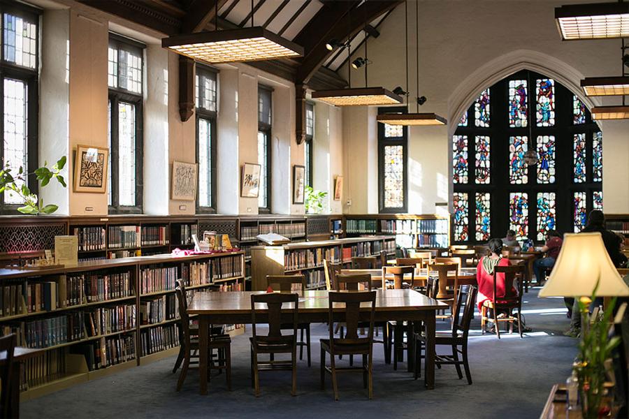 East Reading Room in McCartney Library